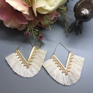 Chic boho tassel earrings